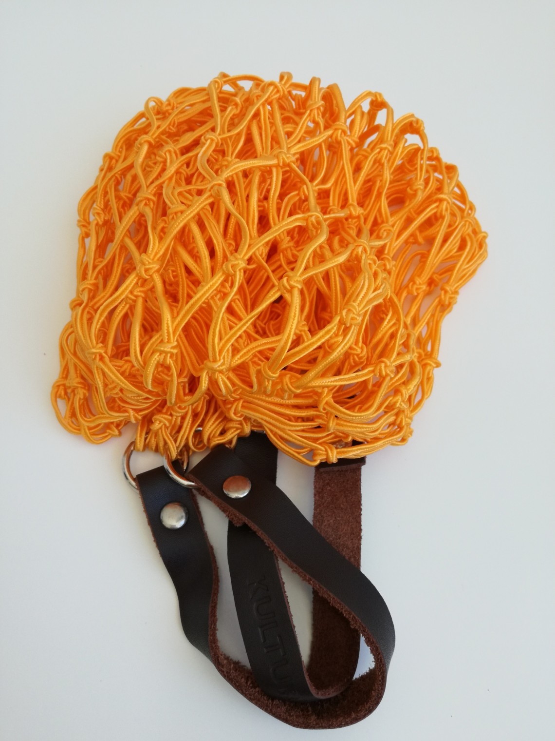Tinklinis krepšys ryškiai geltonos spalvos - 2020643 orange. Kaina 12,90 €.