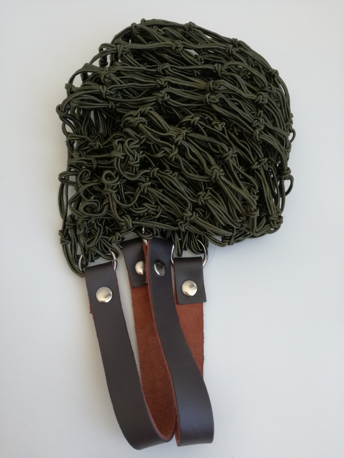 Tinklinis krepšys tamsios alyvuogių spalvos - 2016899 olive.  Kaina 12,90€. Išparduota.