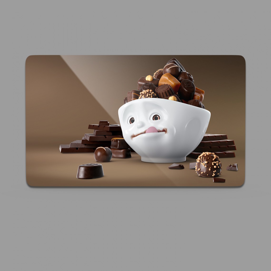 Pjaustymo lentelė Sweet Choco - saldus šokoladas.